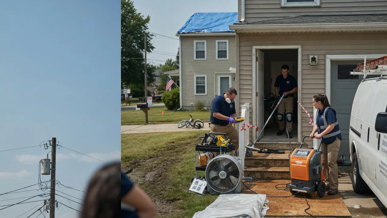 Water Damage Repair in Robertson, WY near me